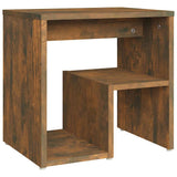 Vidaxl nachtkastjes 2 st 40x30x40 cm bewerkt hout gerookt eikenkleurig