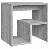 Vidaxl nachtkastje 40x30x40 cm bewerkt hout sonoma eikenkleurig