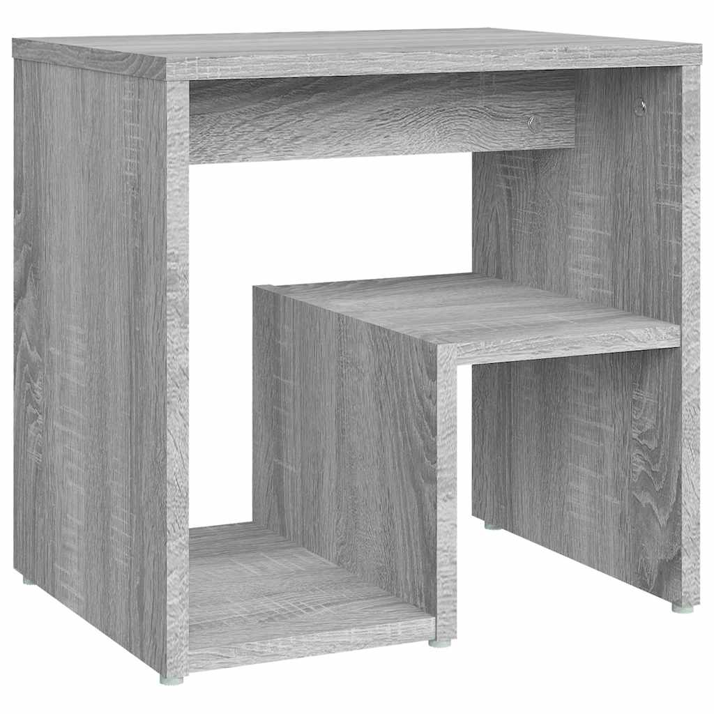 Vidaxl nachtkastjes 2 st 40x30x40 cm bewerkt hout grijs sonoma eiken