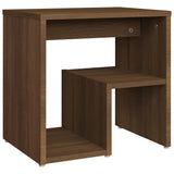 Vidaxl nachtkastjes 2 st 40x30x40 cm bewerkt hout bruin eikenkleur