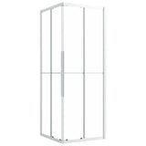 Vidaxl Shower Cubicle 80x80x180 cm Matte ESG