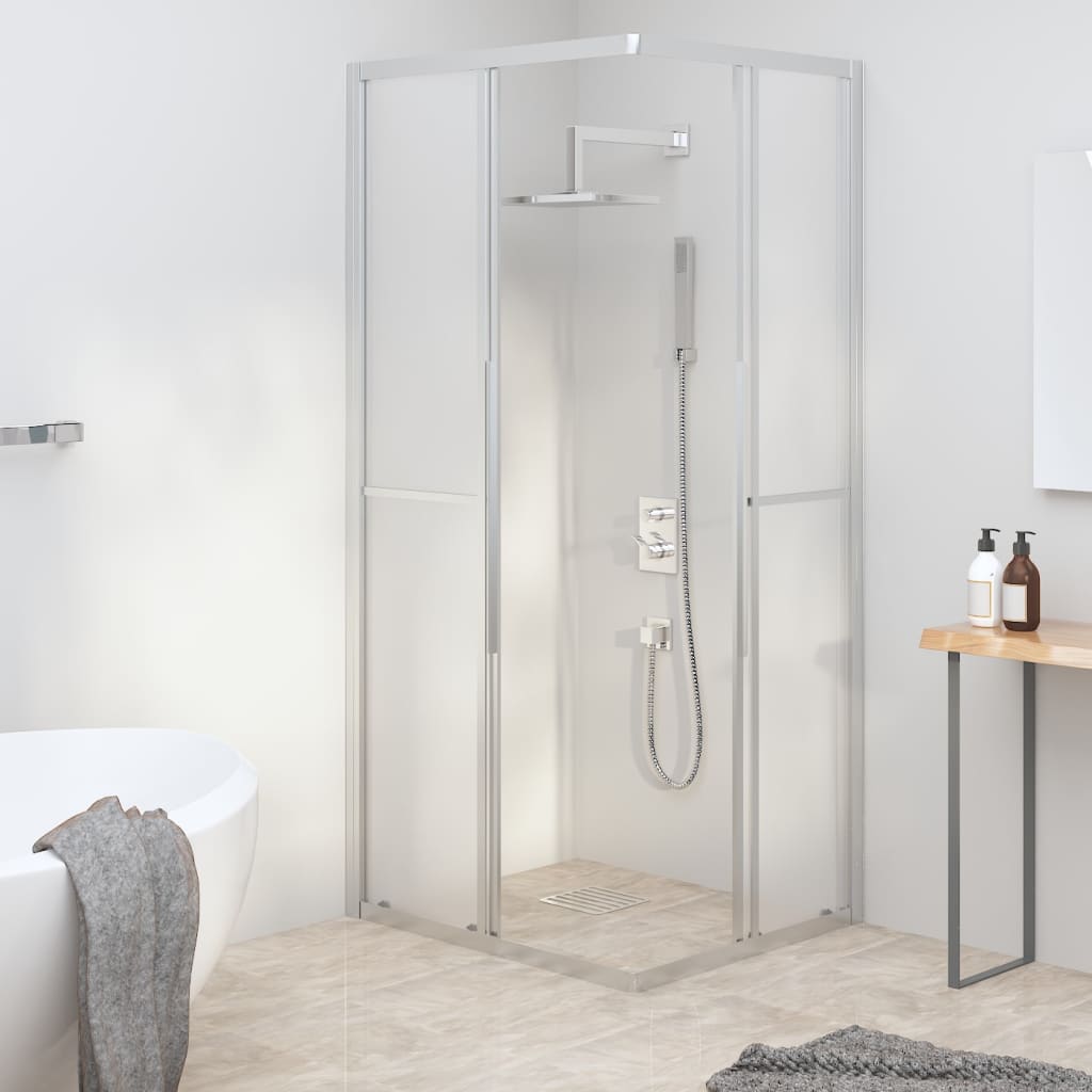 Vidaxl Shower Subicle 90x70x180 cm Matte ESG