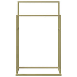 VIDAXL -Handtuchregal 48x24x78,5 cm Eisen Gold gefärbt