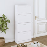 Vidaxl Schong Cabinet 63x24x147 cm verschafft Holzwäsch