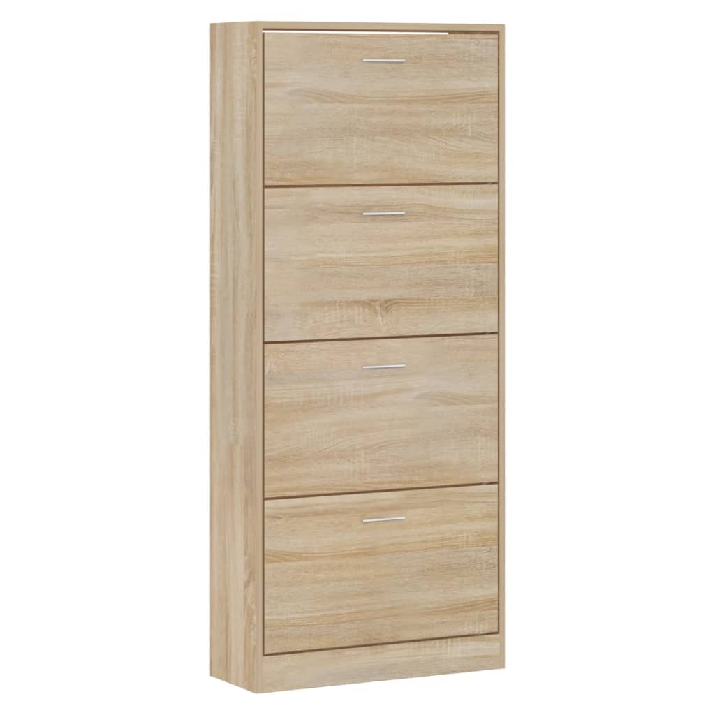 Vidaxl Schong Cabinet 63x24x147 cm Prognosen Holz Sonoma Oakfaarf