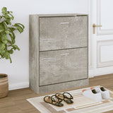 Vidaxl Cabinet da scarpe 63x24x81 cm Prezzo in legno elaborato