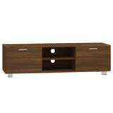 Vidaxl tv-meubel 140x40,5x35 cm bewerkt hout bruin eikenkleur