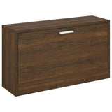 Vidaxl schoenenbank 80x24x45 cm bewerkt hout bruin eikenkleur