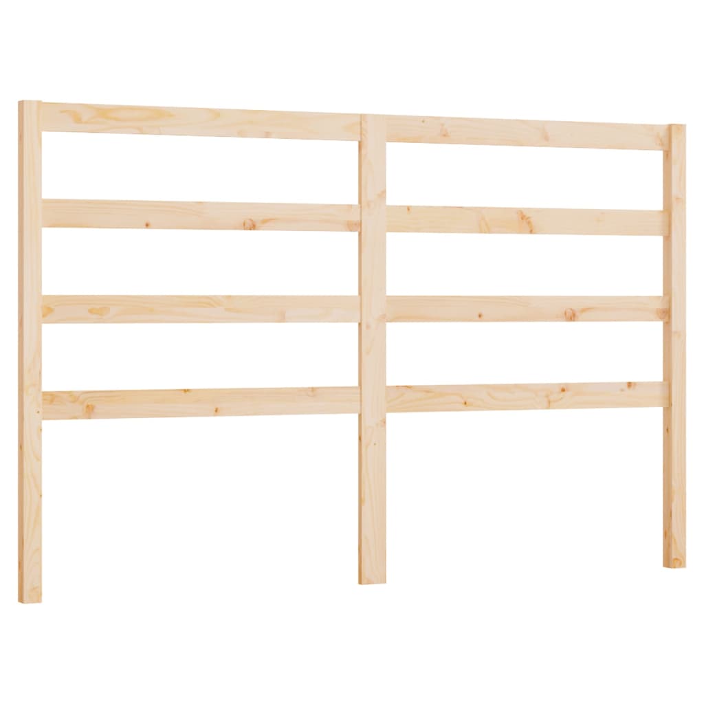 Vidaxl hoofdbord 141x4x100 cm massief grenenhout