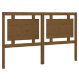 Vidaxl hoofdbord 155,5x4x100 cm massief grenenhout honingbruin