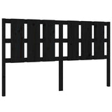 Vidaxl hoofdbord 165,5x4x100 cm massief grenenhout zwart