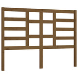 Vidaxl hoofdbord 146x4x104 cm massief grenenhout honingbruin