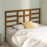 Vidaxl hoofdbord 146x4x104 cm massief grenenhout honingbruin