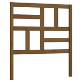 Vidaxl hoofdbord 81x4x104 cm massief grenenhout honingbruin