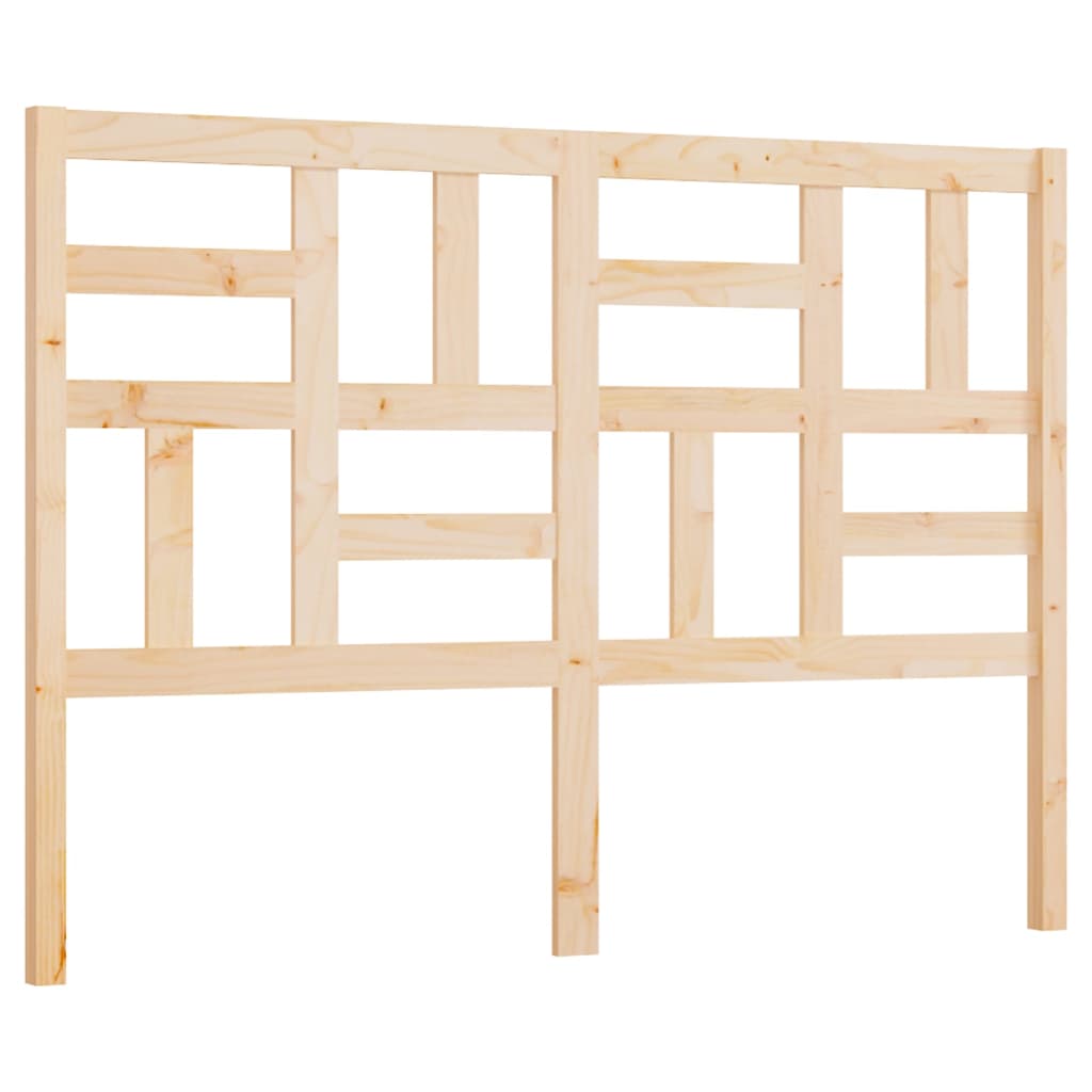 Vidaxl hoofdbord 156x4x104 cm massief grenenhout