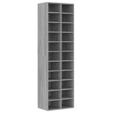 VidaXL Shoe cabinet 54x34x183 cm Properted Wood Gray Sonoma Oak color