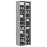 VidaXL Shoe cabinet 54x34x183 cm Properted Wood Gray Sonoma Oak color