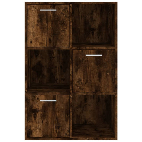 Vidaxl opbergkast 60x29,5x90 cm gerookt eikenkleurig