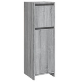 Vidaxl badkamerkast 30x30x95 cm bewerkt hout grijs sonoma eikenkleurig