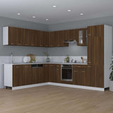 Vidaxl bovenkast lyon 80x31x60 cm bewerkt hout bruin eikenkleur