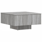 Vidaxl salontafel 60x60x31,5 cm bewerkt hout grijs sonoma eikenkleurig