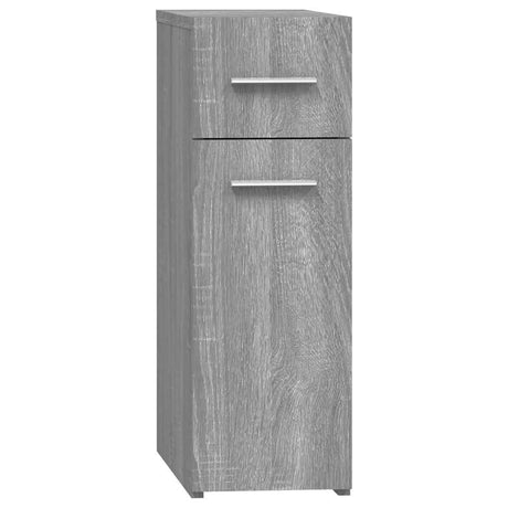 Vidaxl apothekerskast 20x45,5x60 cm bewerkt hout grijs sonoma eiken