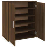 VidaXL shoe cabinet 60x35x70 cm Cut wood brown oak color