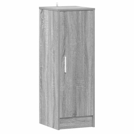 Vidaxl schoenenkast 32x35x92 cm bewerkt hout grijs sonoma eikenkleurig