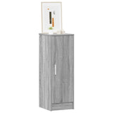 Vidaxl schoenenkast 32x35x92 cm bewerkt hout grijs sonoma eikenkleurig