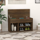 VidaXL shoe sofa 80x30x45 cm processed wood brown oak color