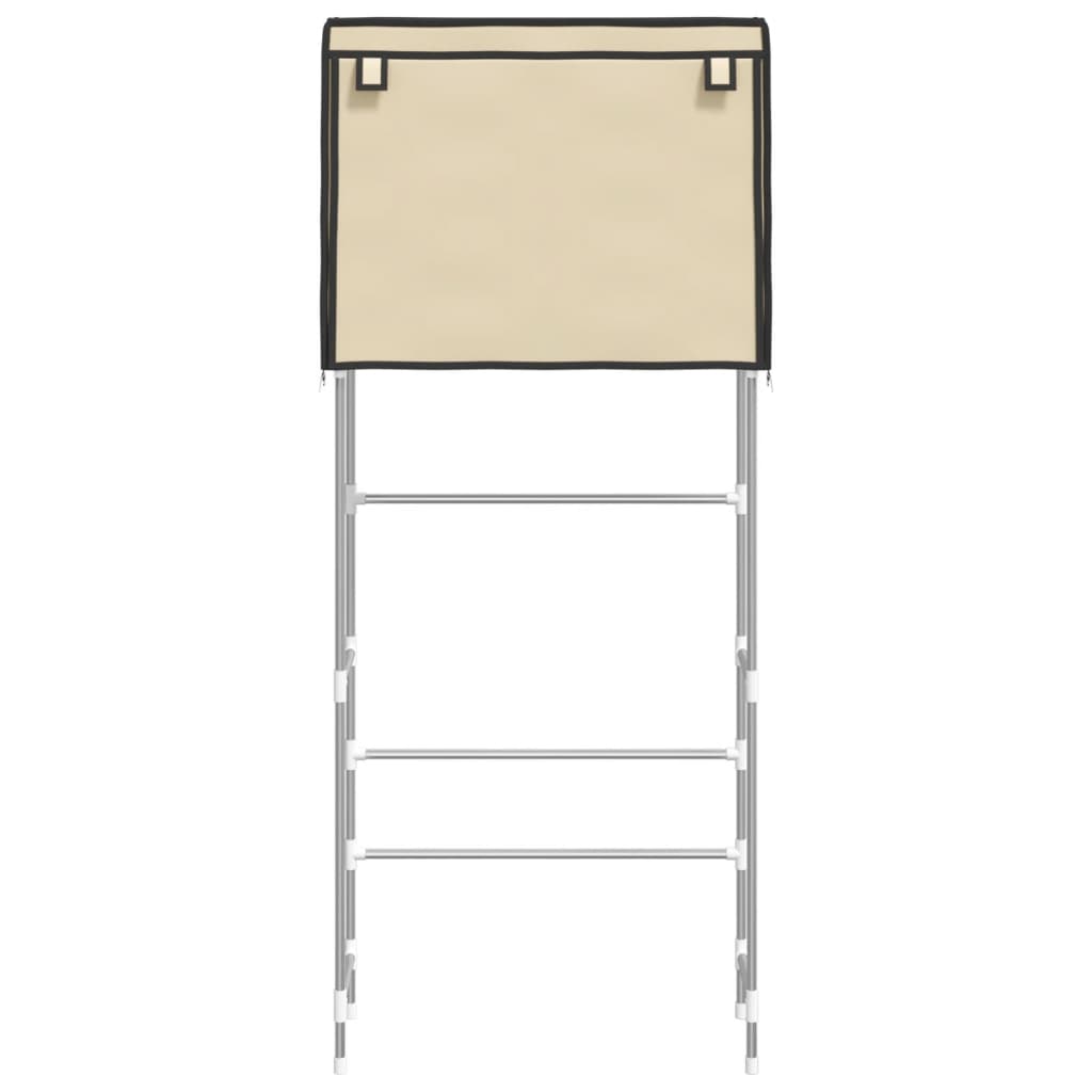 Vidaxl lagringsstativ for Boven Vaskemaskin 2-lag 71x29,5x170,5 cm jern