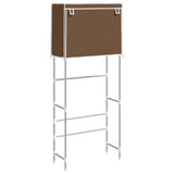 Vidaxl Späichere Rack fir Bongen Wäschmaschinn 2-Layer 71x29.5x170.5 cm Brown