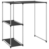 Vidaxl Storage Rack til ovenstående vaskemaskine 87x55x90,5 cm Iron Black