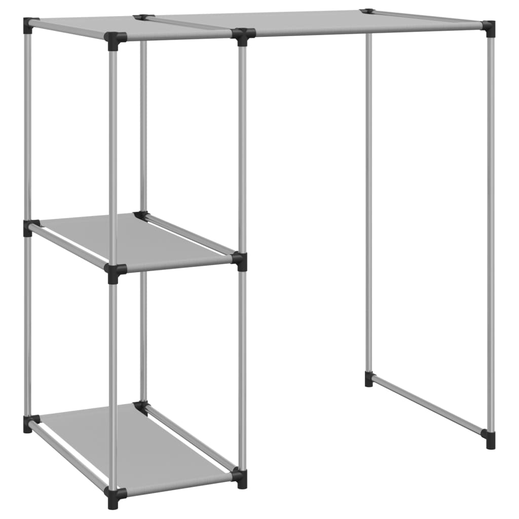 Rack de stockage Vidaxl pour la machine à laver ci-dessus 87x55x90,5 cm Grey de fer