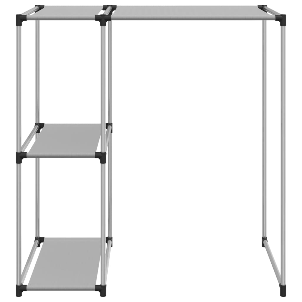 Vidaxl Storage Rack per la lavatrice sopra 87x55x90.5 cm grigio ferro