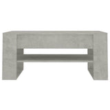 Vidaxl salontafel 102x55x45 cm bewerkt hout betongrijs