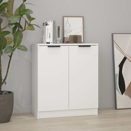 Vidaxl dressoir 60x30x70 cm bewerkt hout wit