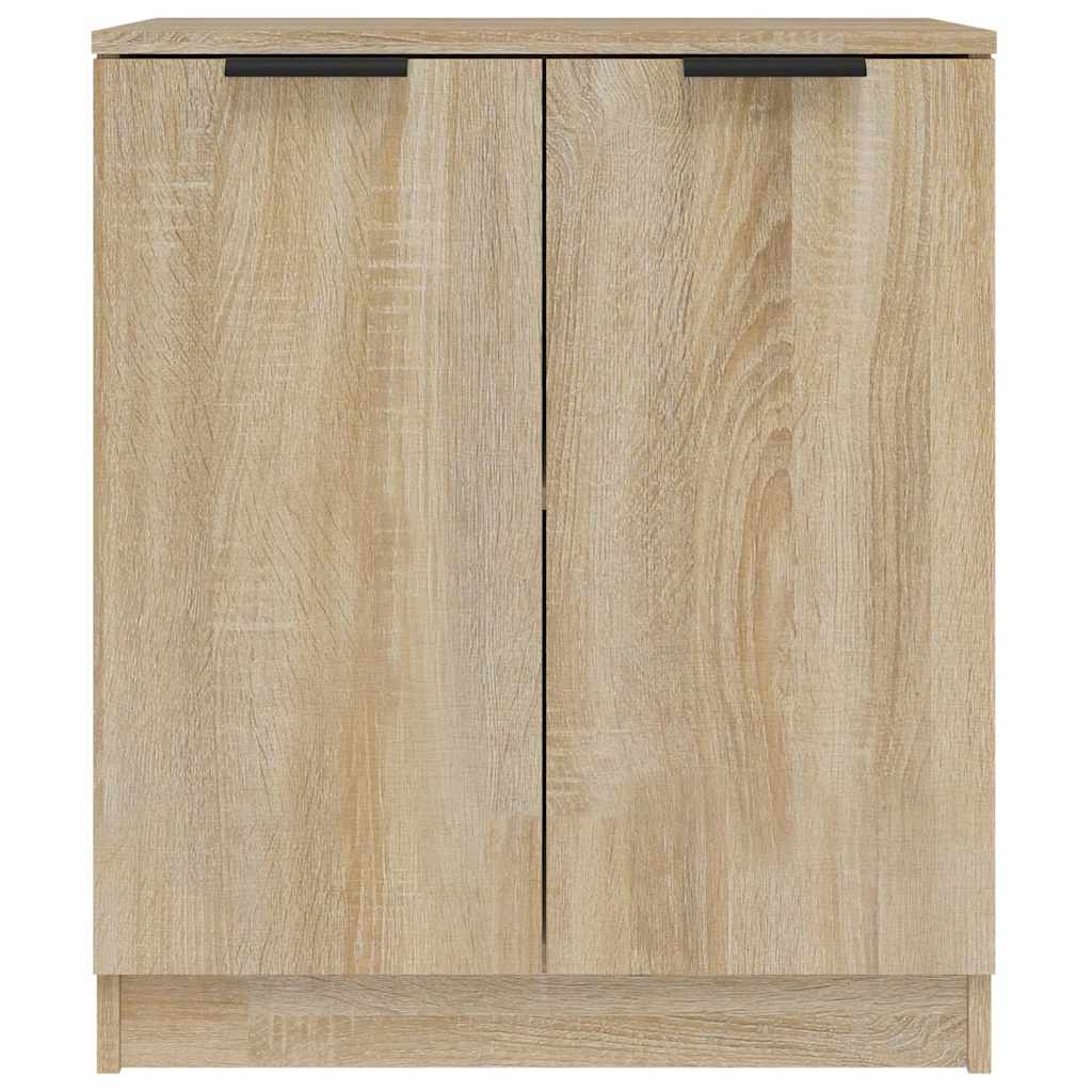 Vidaxl dressoir 60x30x70 cm bewerkt hout sonoma eikenkleurig