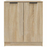 Vidaxl dressoir 60x30x70 cm bewerkt hout sonoma eikenkleurig