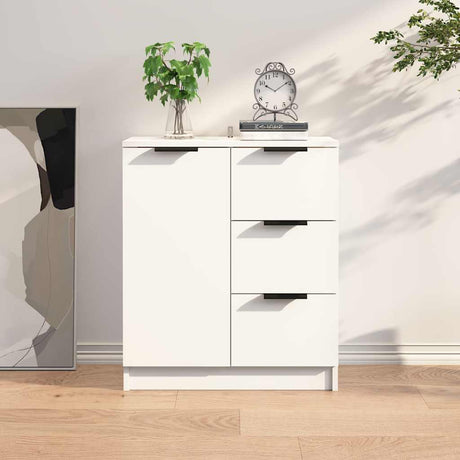Vidaxl dressoir 60x30x70 cm bewerkt hout wit