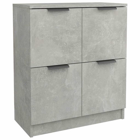 Vidaxl dressoir 60x30x70 cm bewerkt hout betongrijs