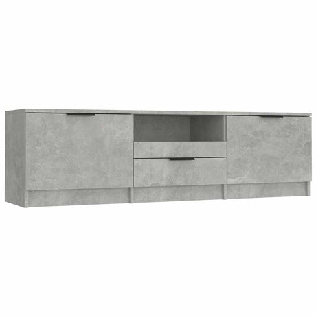 Vidaxl tv-meubel 140x35x40 cm bewerkt hout betongrijs