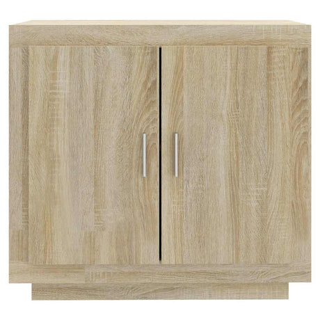 Vidaxl dressoir 80x40x75 cm bewerkt hout sonoma eikenkleurig