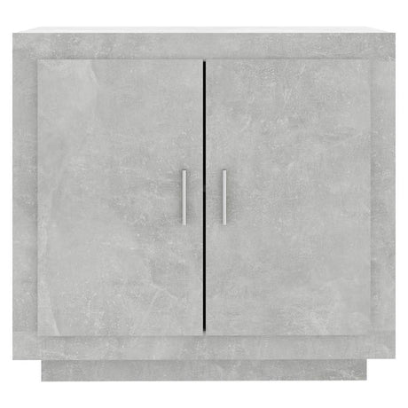 Vidaxl dressoir 80x40x75 cm bewerkt hout betongrijs