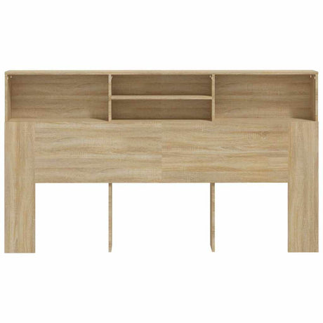 Vidaxl hoofdbordkast 180x19x103,5 cm sonoma eikenkleurig