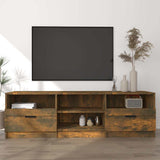 Vidaxl tv-meubel 150x33,5x45 cm bewerkt hout gerookt eikenkleurig