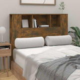 Vidaxl hoofdbordkast 120x18,5x102,5 cm gerookt eikenkleurig