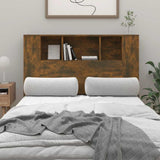 Vidaxl hoofdbordkast 120x18,5x102,5 cm gerookt eikenkleurig