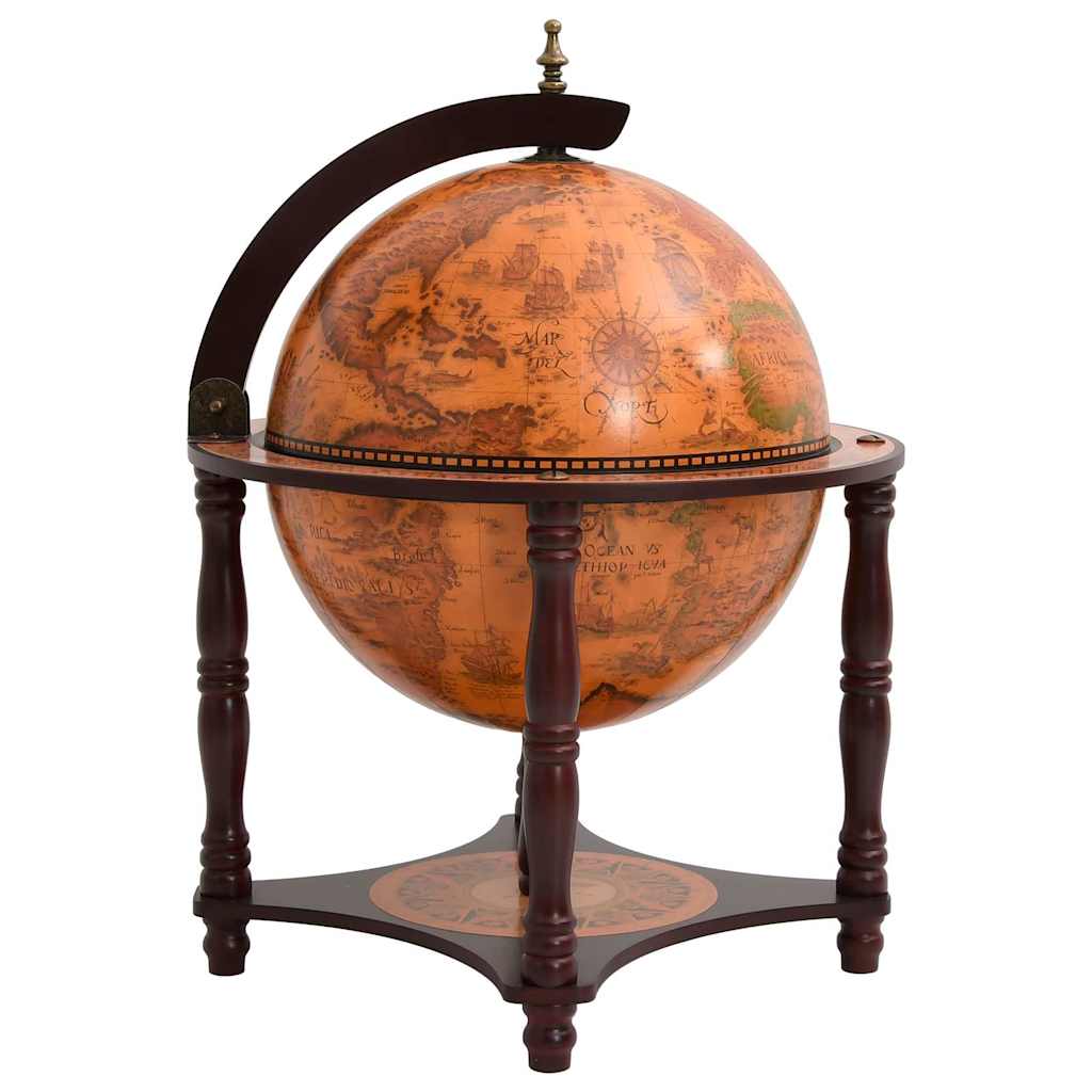Vidaxl globebar massief eucalyptushout bruin