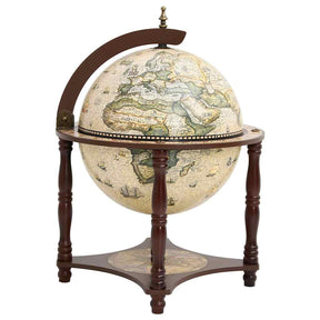 Vidaxl globebar massief eucalyptushout bruin